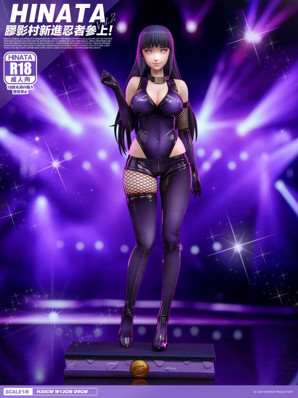 Star Universe Studio Naruto Hyuga Hinata Gel Coat Series Hot Sexy 1/6 Statue